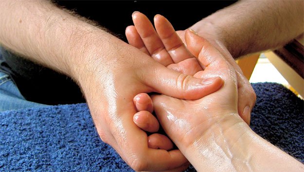 hand massage