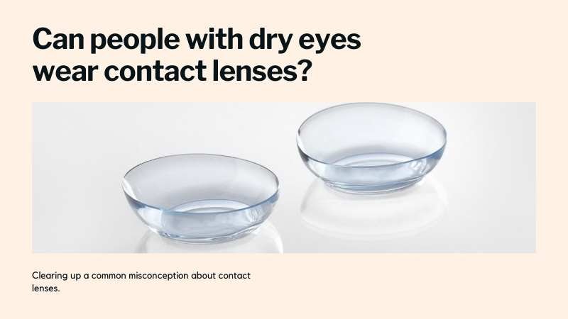 Dry Eyes Contact Lenses